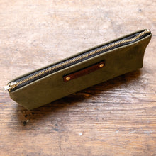 Drafter Pouch with Vintage Military Duffle Bag: Elmer
