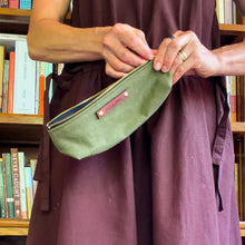 Drafter Pouch with Vintage Military Duffle Bag: Elmer