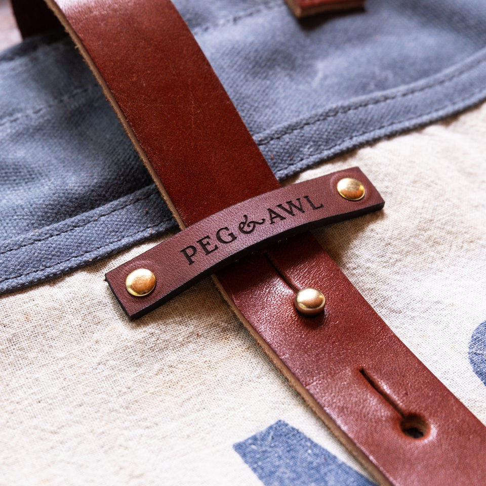 Standard Tote with Vintage Grass Seed Bag: Fancy