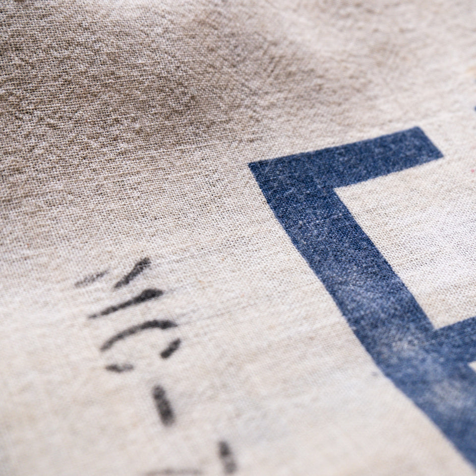 Standard Tote with Vintage Grass Seed Bag: Fancy