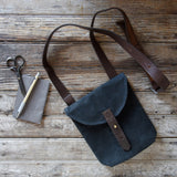 Antique Leather Small Hunter Satchel