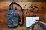 Antique Leather Small Hunter Satchel