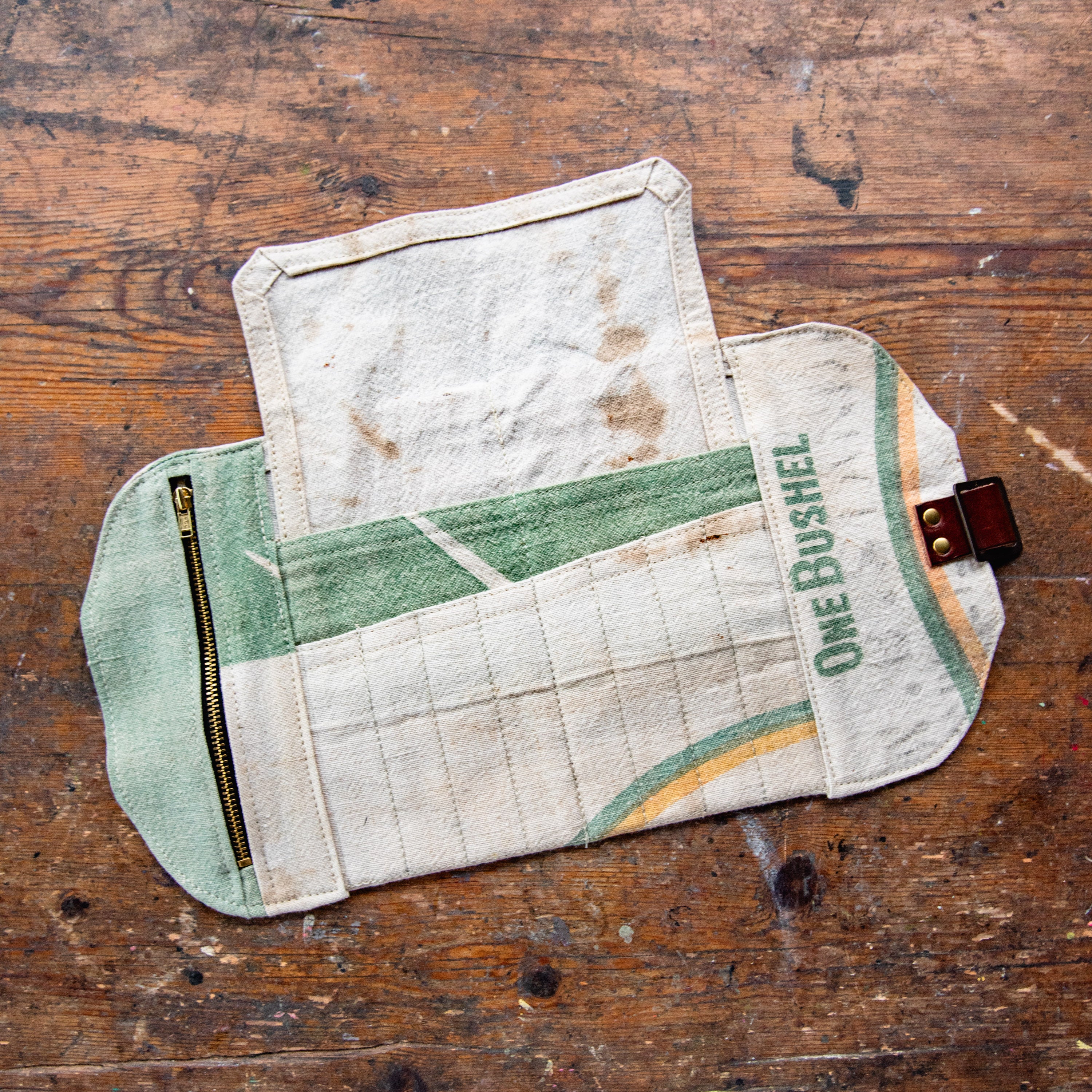 Sendak Mini Artist Roll with Vintage Feedsack: Hardy