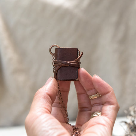 /Book Size|Chain Metal-Large|Copper