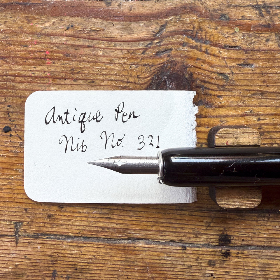 Vintage Box of Pen Nibs from France: No. 321b