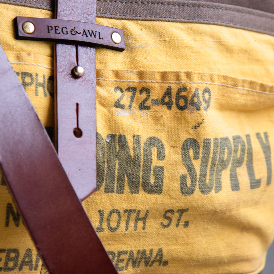 Standard Tote with Mid-Century Hardware Store Apron: Lebanon