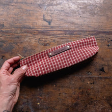 Drafter Pouch with 1980s Vintage Textile: Leidi