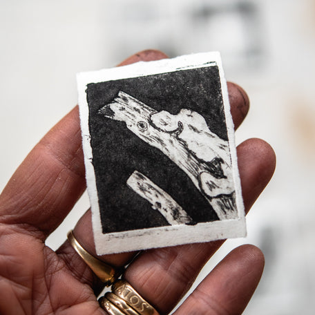 “Lichen on a Stick” Tetra Pak Print