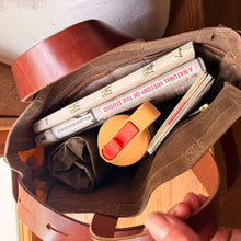 Tove Artist Tote with Army Canvas (Grommet)