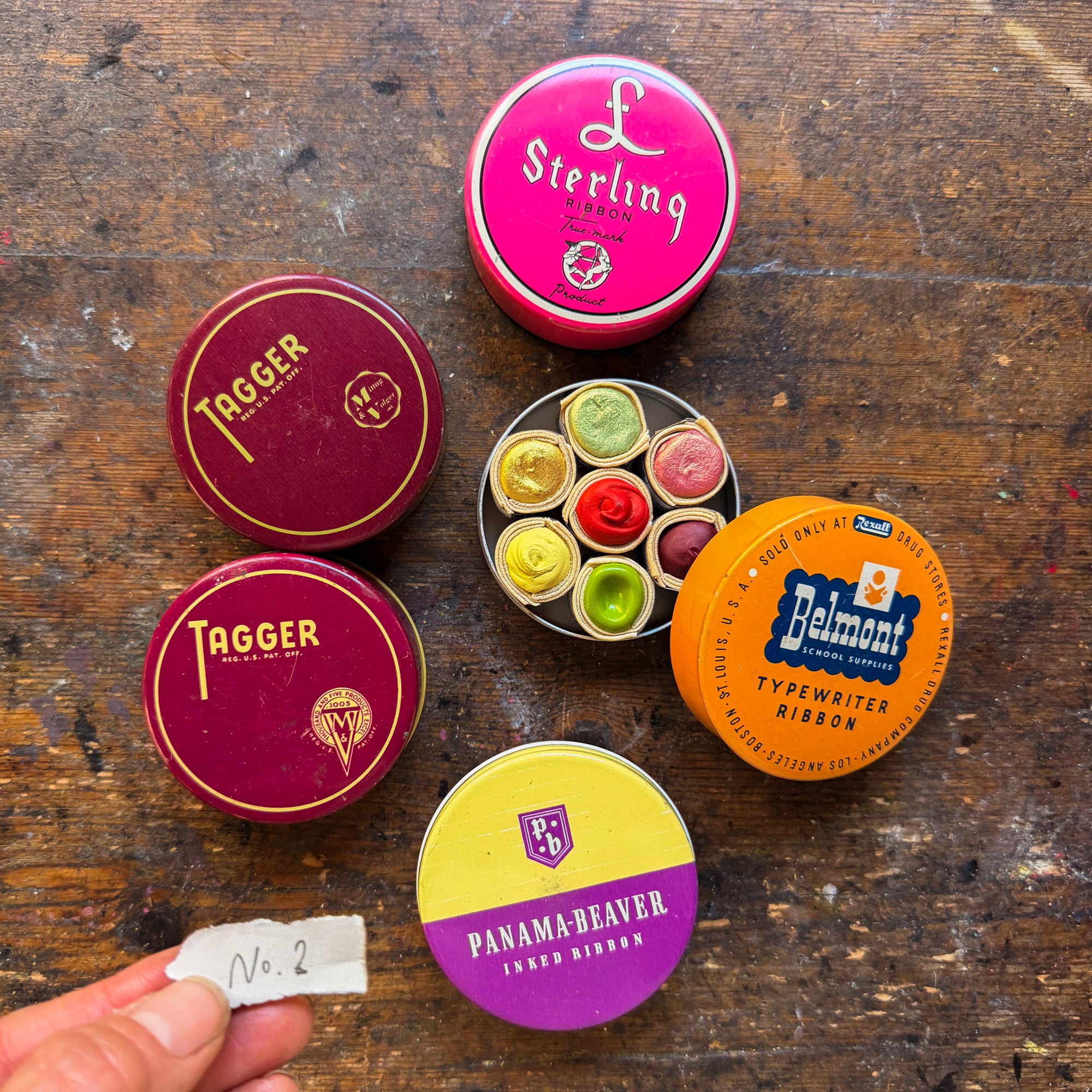 Color Palette No. 2 Tin with 7 Beam Paints
