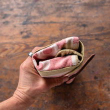 Sendak Mini Artist Roll with Vintage Feedsack: Red + Green No. 2