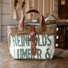 Mini Tote with Mid-Century Hardware Store Apron: Reinholds