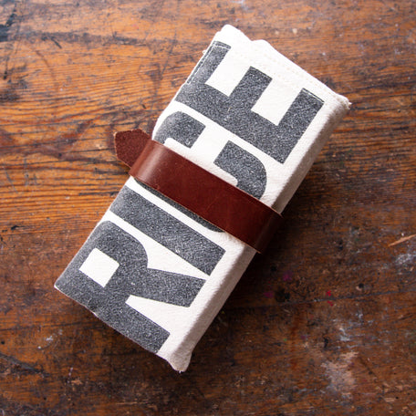 Sendak Mini Artist Roll with Vintage Feedsack: Rice