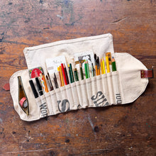 Sendak Artist Roll with Vintage Feedsack: Salt