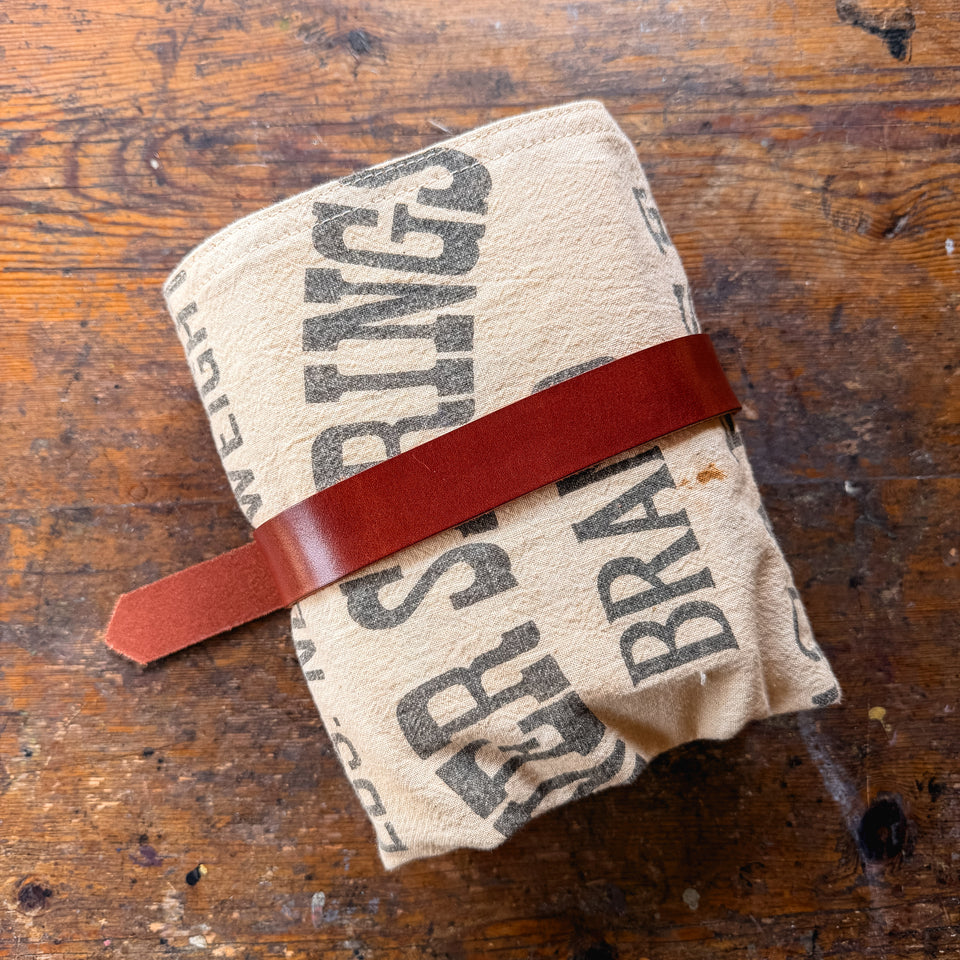 Sendak Artist Roll with Vintage Feedsack: Salt