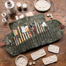 /color-moss with Brown Leather