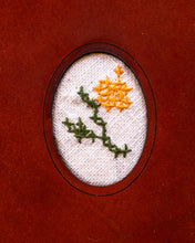 Standard Journal with Vintage Embroidery: Rosa