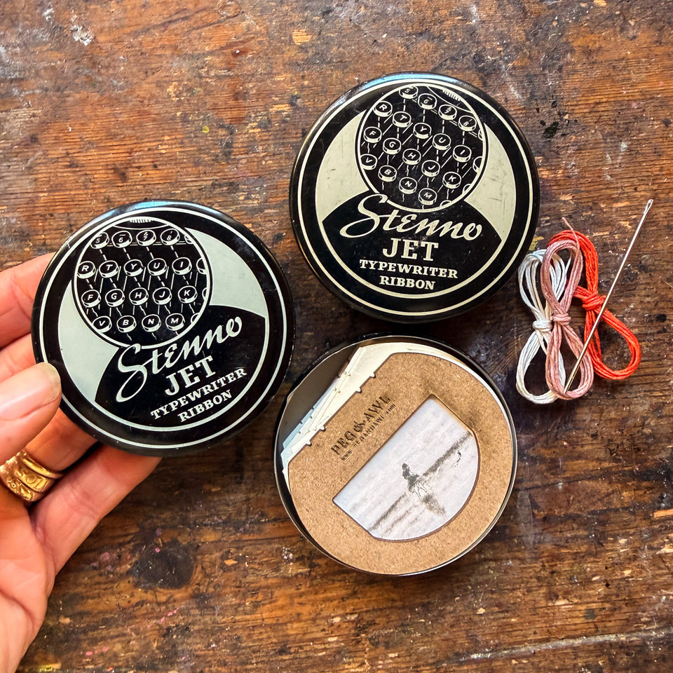 Stenno Jet Round Tinned Bookbinding Kit