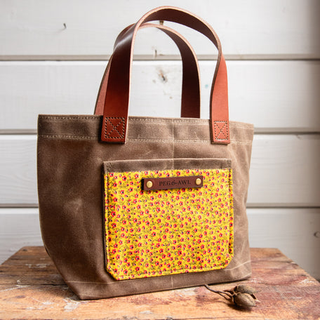 Pipit Tote with 1960s Cotton: Thea