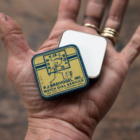 Watch Dial Tin Alternative Sketchbook