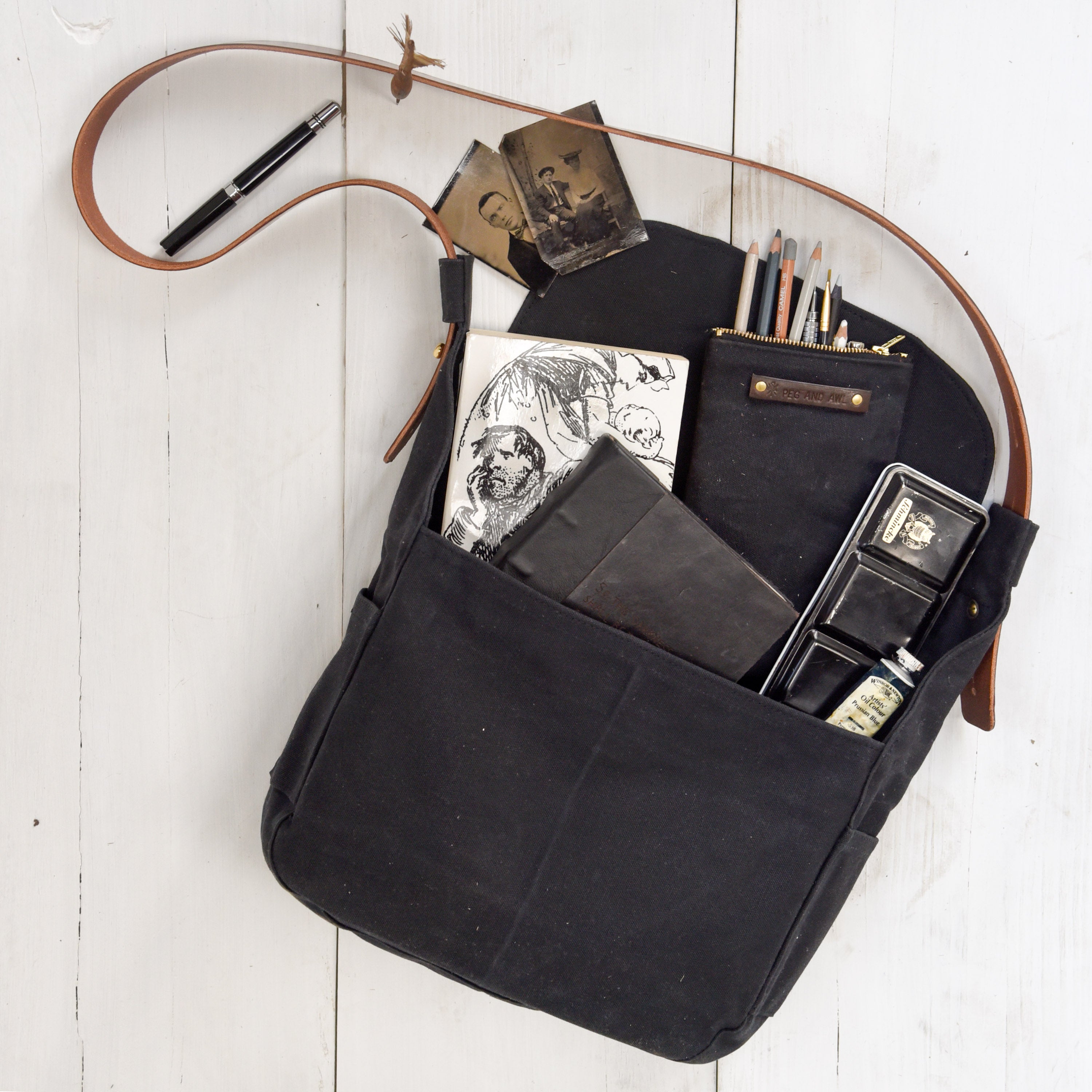 The Finch Satchel – Peg and Awl