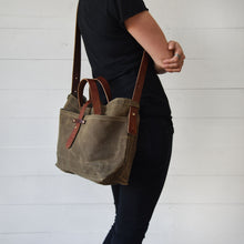 Waxed Canvas Tote: Merry Mishaps