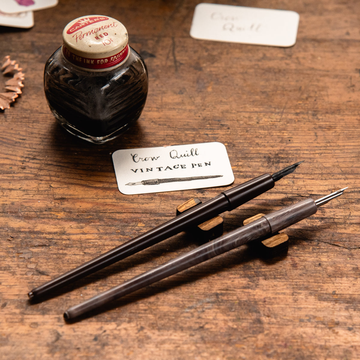 Vintage Crow Quill Pen Set – Peg and Awl