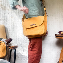 The Finch Satchel in Marigold