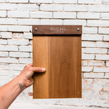 Standing Wooden Message Board