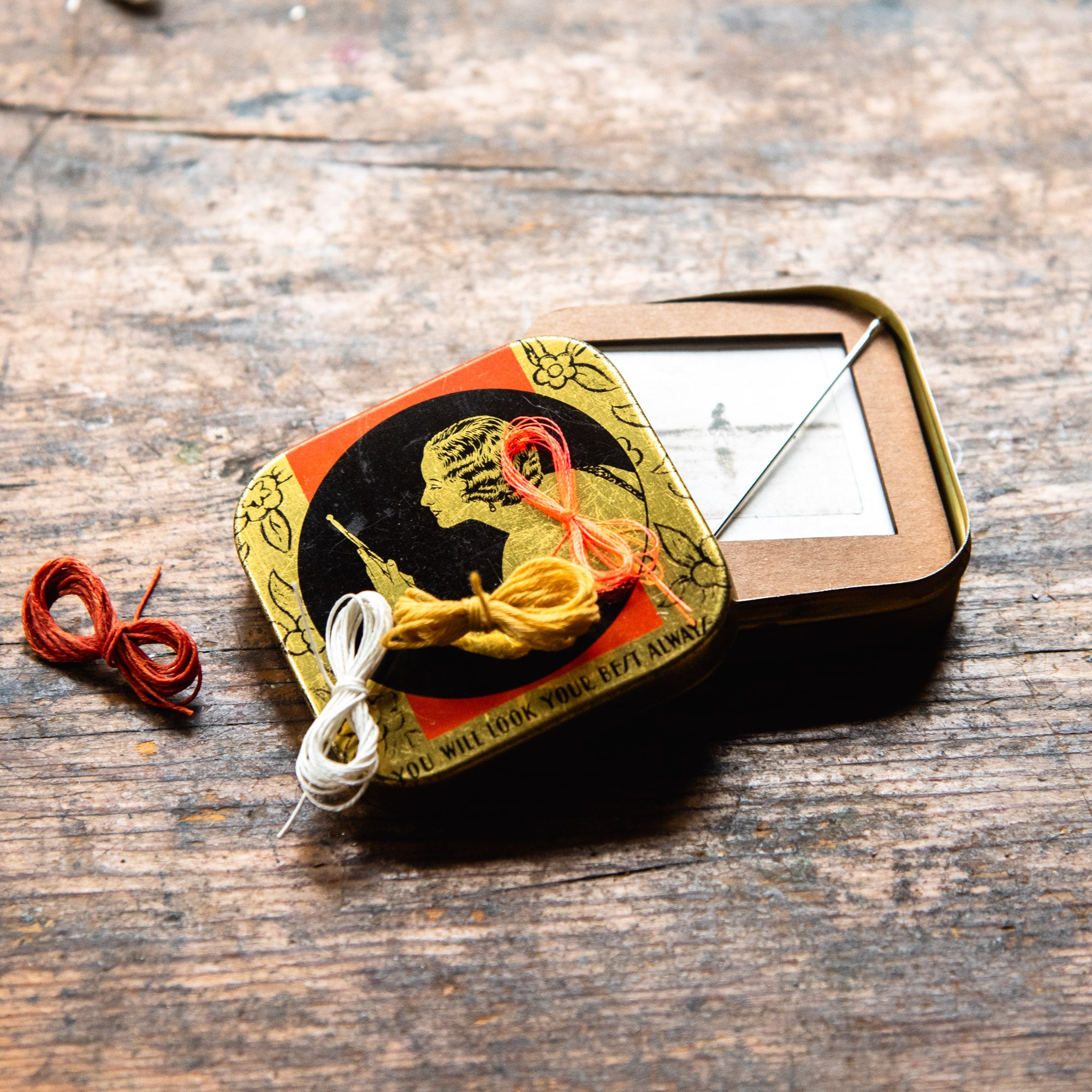 You Will Look Your Best Always Tinned Bookbinding Kit