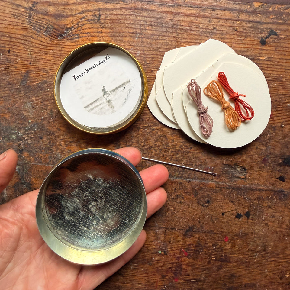 Typewriter Tinned Bookbinding Kit: Dragon