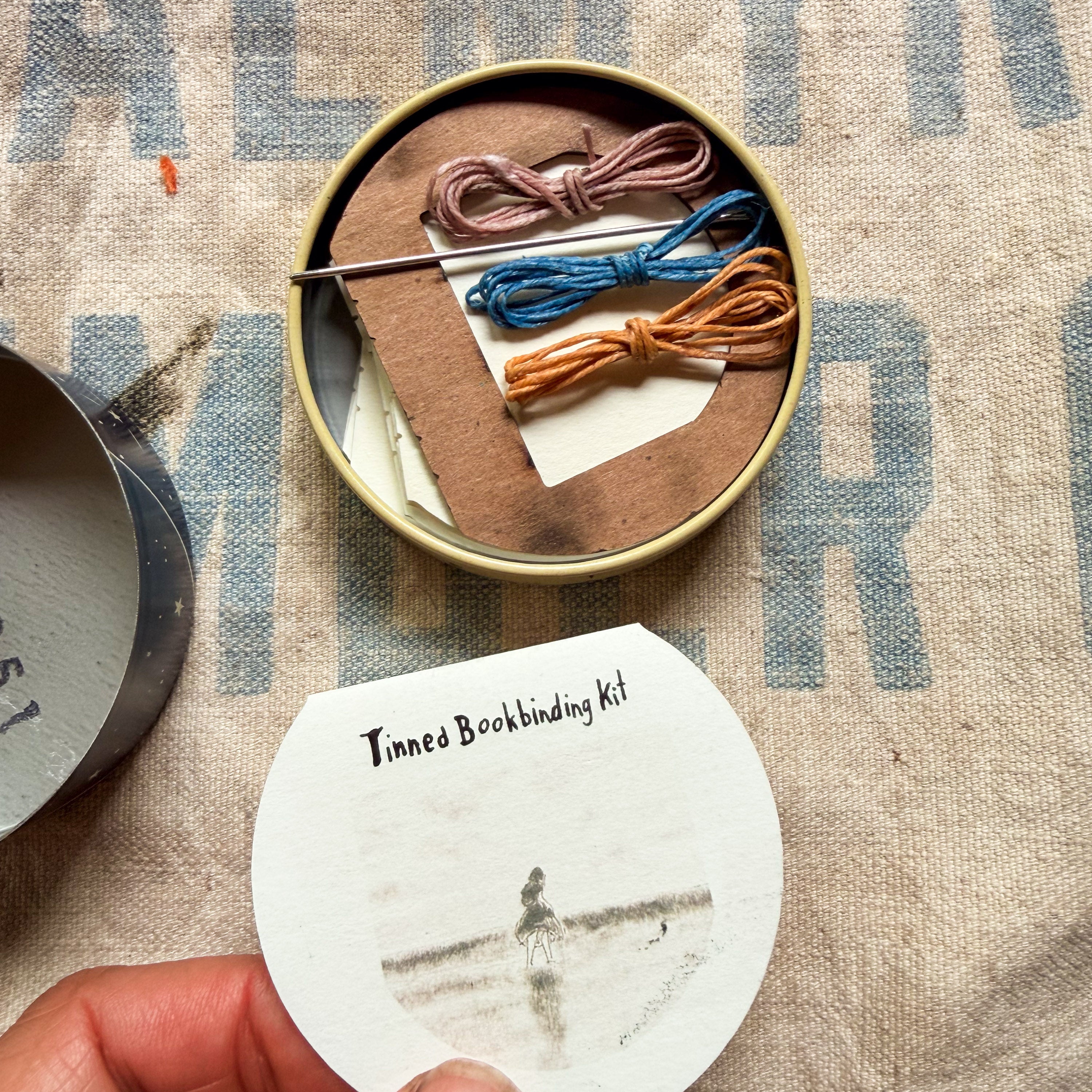 Typewriter Tinned Bookbinding Kit: Horse
