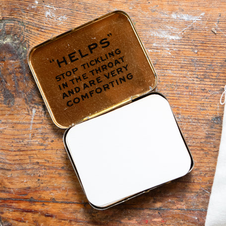 “Helps” Tin Alternative Sketchbook