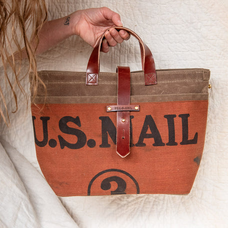 Standard Tote with Mid-Century U.S. Mailbag: U.S. Mail No. 1