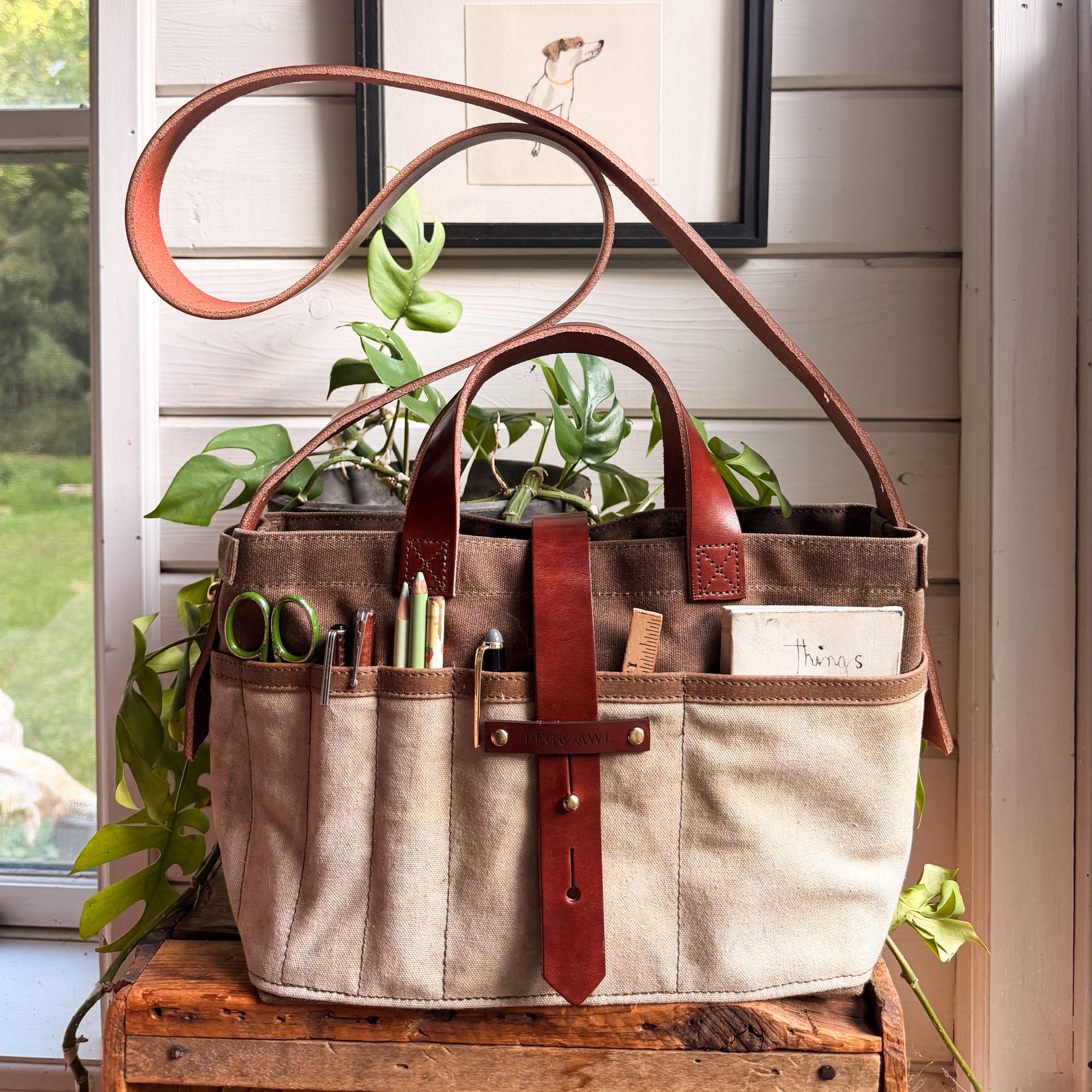 Tove Artist Tote with Newspaper Bag (Plain)