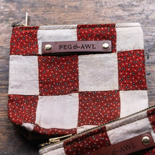 Pouch with Late 1800s Quilt Block: Nora