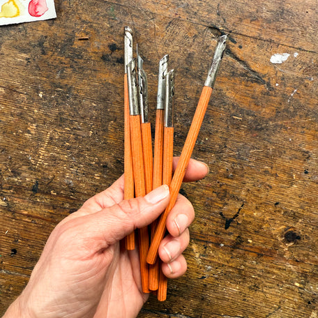 Vintage Orange Dip Pen