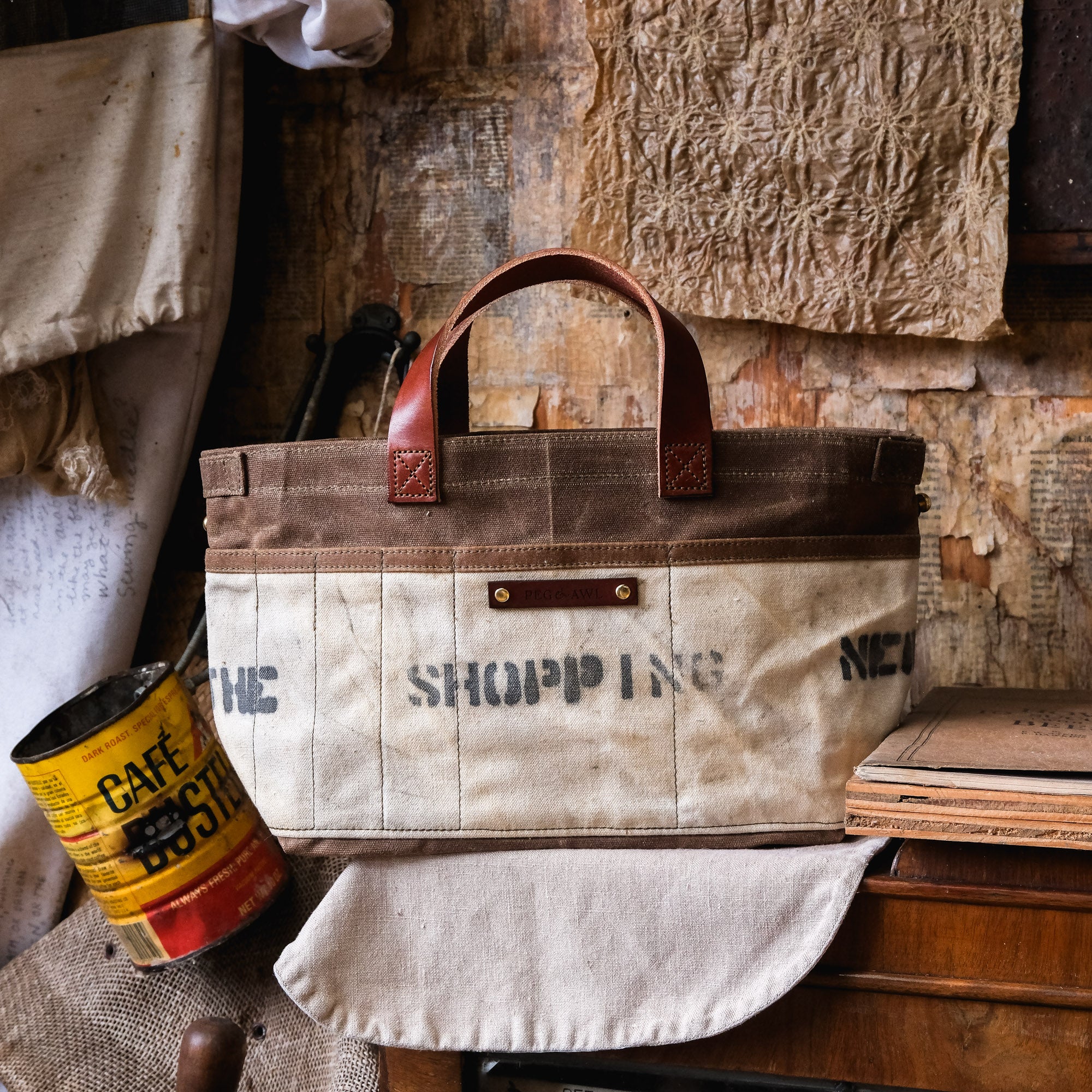 Tove Artist Tote with Newspaper Bag (Shopping News)
