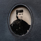 No. 17, Agnes: Pocket Hand-Bound Tin Type Journal (M)