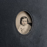 No. 22, Louise: Pocket Hand-Bound Tin Type Journal (M)
