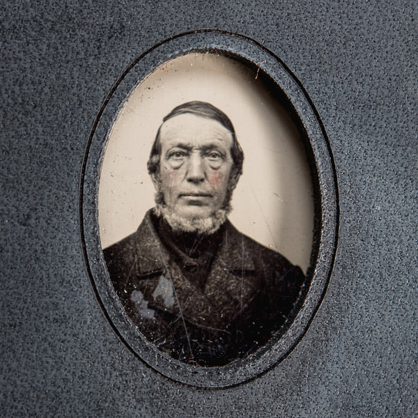 No. 23, Cyrus: Pocket Hand-Bound Tin Type Journal (M)
