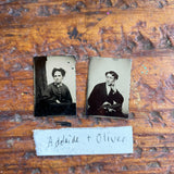 Companion Hand-Bound Tin Type Journal: Adelaide + Oliver