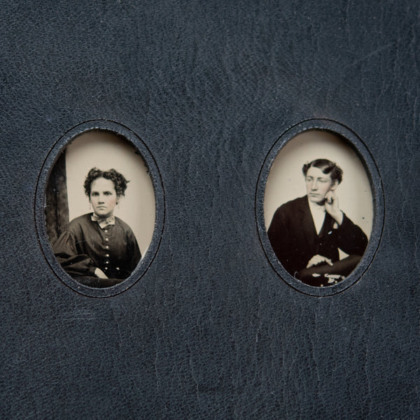 Companion Hand-Bound Tin Type Journal: Adelaide + Oliver