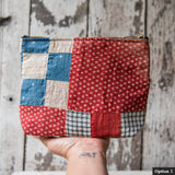 Keeper Pouch with 1900s Quilt Squares: Agnes