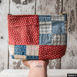 Keeper Pouch with 1900s Quilt Squares: Agnes