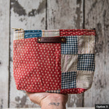 Keeper Pouch with 1900s Quilt Squares: Agnes