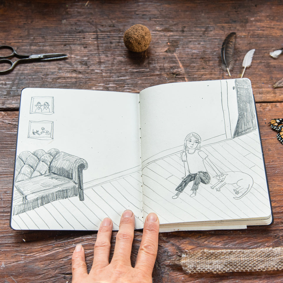 Portrait Orra Sketchbook – Peg and Awl