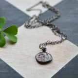 Wood Sorrel Botanical Necklace