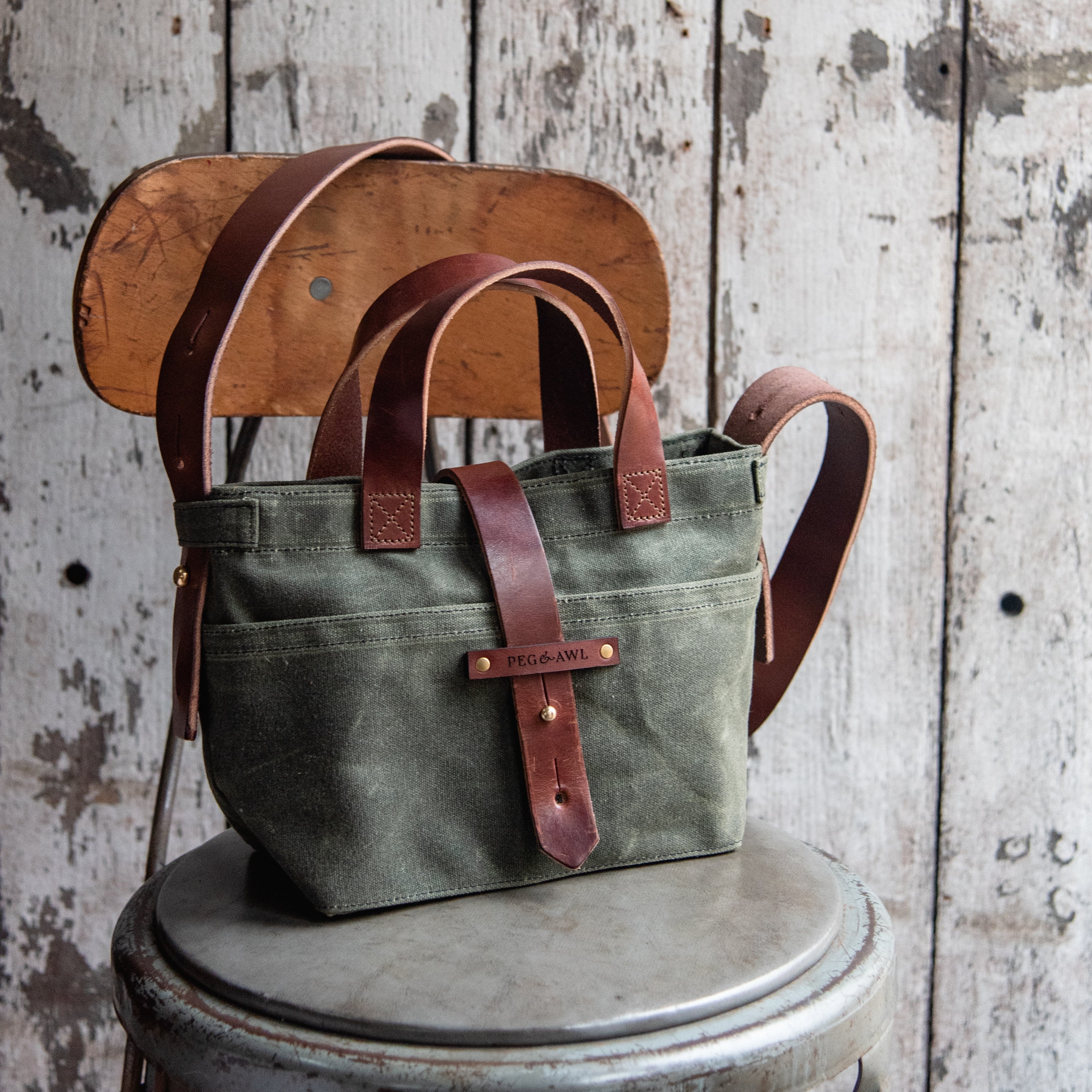 Bag-Tote / Color-Moss