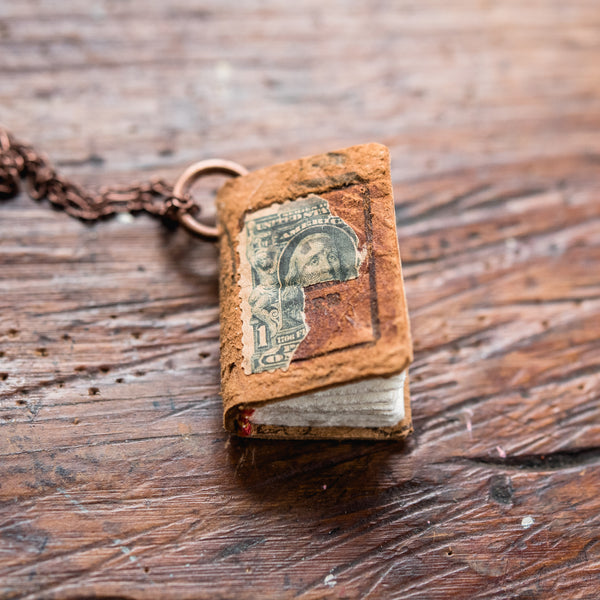 Barbara 1907 Large Book Necklace: No. 1